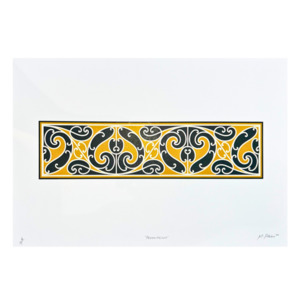 Products: Parawhenua - A3 Print by Maihi Potaka Ihorei Gallery