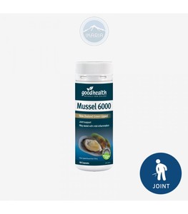 Products: Goodhealth Green Lipped Mussel 6000mg 100Capsules