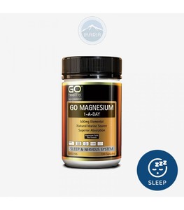 Go healthy Go Magnesium 1-A-Day 500mg Elemental 120Capsules