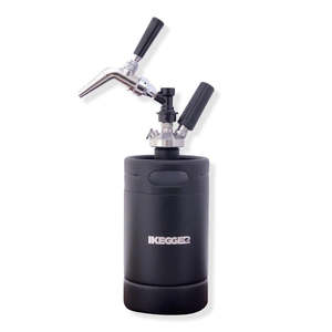Only Packages: 2L Insulated Mini Keg - BLACK - Choose Tap Kit