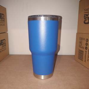 Insulated Tall Cup / Camping Mug - Blue - Sample Special