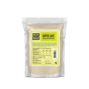 Brick Road Brewing Malt Kits: Brick Road Hopped Light Malt 1kg