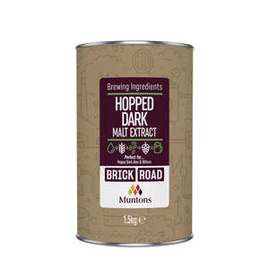 Brick Road Brewing Malt Kits: Brick Road Hopped Dark Malt 1.5Kg