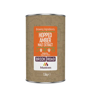 Brick Road Brewing Malt Kits: Brick Road Hopped Amber Malt 1.5Kg