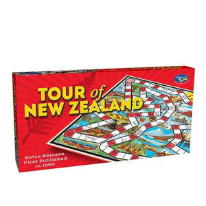 Puzzles And Games: Tour of New Zealand Board Game