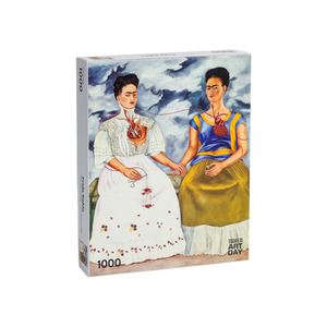 Puzzles And Games: Today Is Art Day 1000 Piece Puzzle Frida Kahlo Two Fridas