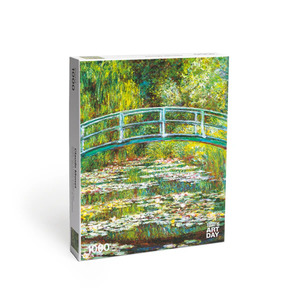 Today Is Art Day 1000 Piece Puzzle Claude Monet Bridges And Waterlillies