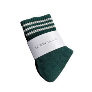 They Them: Le Bon Shoppe Girlfriend Socks Hunter Green