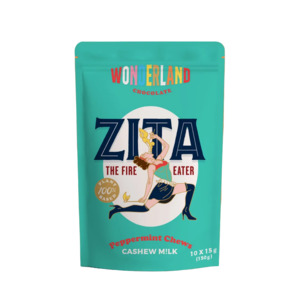 Wonderland Chocolate: Wonderland Zita the Fire Eater Peppermint Chew