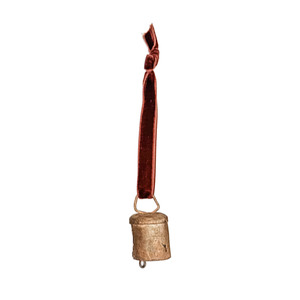 Christmas Decoration Brass Bell Assorted