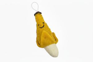 Christmas Tree Decorations: Felt Decoration Happy Banana