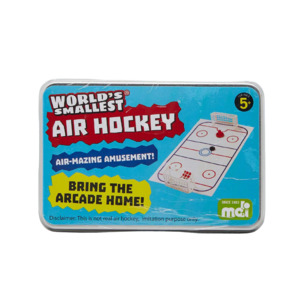 Puzzles And Games: World’s Smallest Air Hockey
