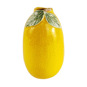 Planters And Vases: Lemon Vase Yellow