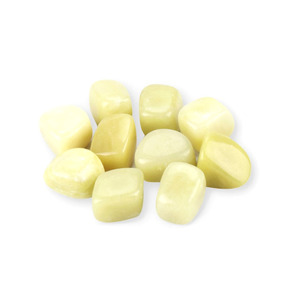 Decor: Mini Tumbled Gemstone Lemon Jade