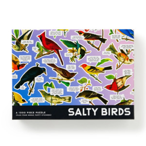 Puzzles And Games: Brass Monkey Salty Birds 1000 Piece Puzzle