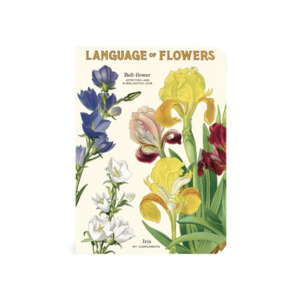 Cavallini Mini Notebook Language of Flowers Graph