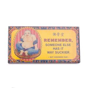 Popular Brands: Blue Q Chewing Gum Remember Someone Has Else Has It Way Suckier