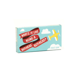 Popular Brands: Blue Q Chewing Gum Butthead