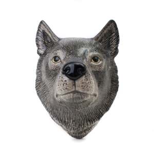 Planters And Vases: Quail Wolf Wall Vase Large