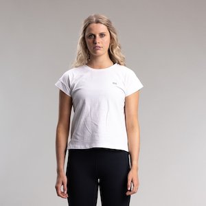 Womens Tees: Capsize Box Tee Women's WHITE
