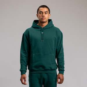Hoodies: Capsize Box Block Hood Unisex MOSS