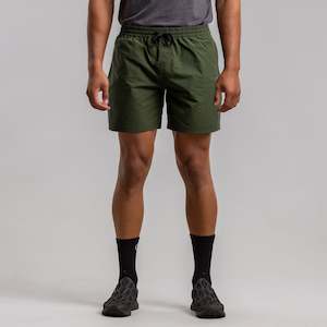 Mens Shorts Pants: Labb Train Short 5" Men's DARK ARMY GREEN