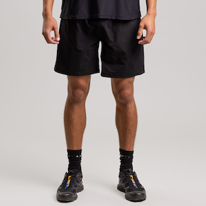 Mens Shorts Pants: Labb Train Short 7" - Men's BLACK