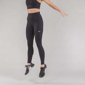 Womens Shorts Pants: Spin Legging - Black - Women's