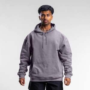 Mens: Capsize Box Block Hood Unisex GRANITE