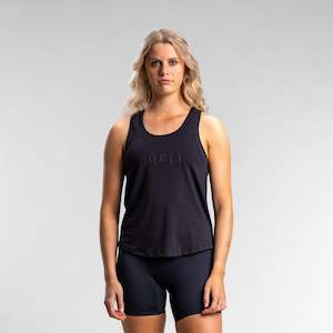 Womens Tees: Capsize Lomond Singlet Women's BLACK
