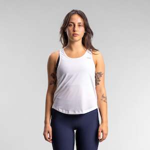 Wood Fibre: Lomond Singlet Women's WHITE