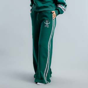 Womens Track Pants: Irc Wide Leg Block Track Pant Women's