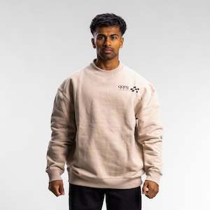 Mens Hoods Crews: Checkered Block Crew Men's OAT