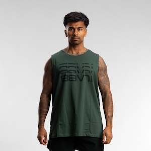 Mens Tanks: Braak 2.0 Block Tank Unisex MILITARY