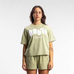 Womens Tops On Sale: Puff It Relaxed Tee Women's Sage