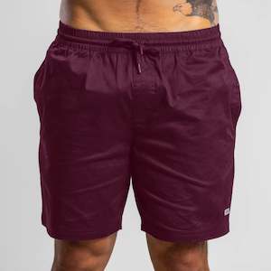 Mens Shorts Pants: Capsize Box All-Day Short 7" Men's PLUM