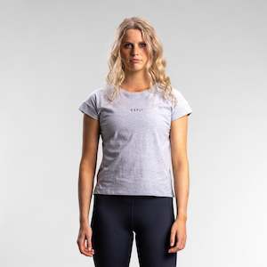 Womens Tees: Spread Box Tee Women's GREY MARLE