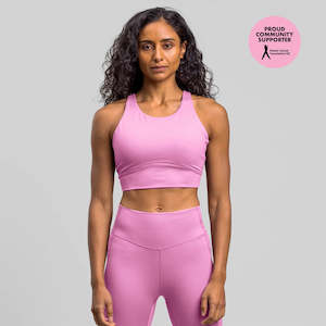 Velocity Sinuous Halter Neck Bra - Women's HAZE