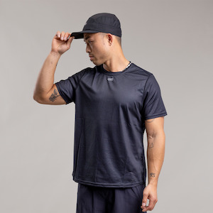 Mens Tees: Vertical Tech Tee - Men's BLACK
