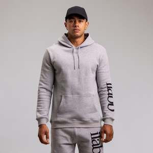 Mens Tops: Vertical Capsize Classic Hood Unisex GREY MARLE