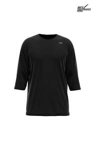 Mountain Bike Mens: Traverse 3/4 Jersey - Black - Men's