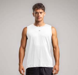 Mens Train: Performance Tech Tank Men's - WHITE