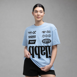 All: Race 2.0 Relaxed Tee - Women's - Powder Blue