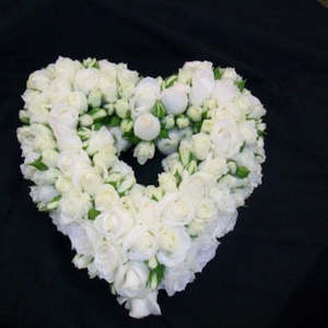 Sympathy: Heart Shaped Wreath