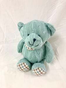 Knitted Blue Bear