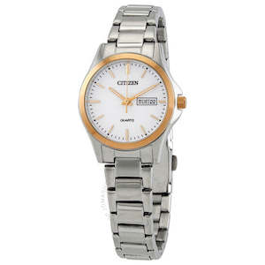 Citizen: Citizen Ladies Two Tone Watch EQ0596-87A