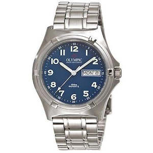 Olympic Men's Work Watch - Blue 28766S