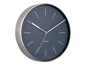 Karlsson Minimal Wall Clock - Night Blue KA5732BL