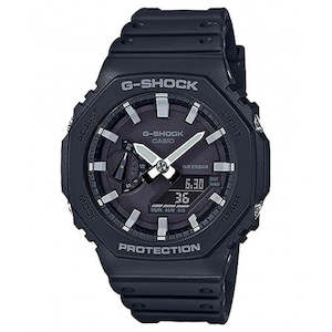 Casio G Shock Black/White GA2100-1A