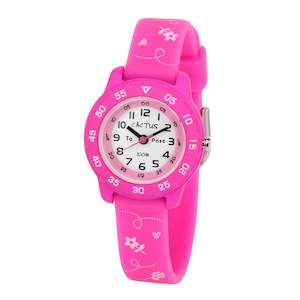 Analogue: Cactus Pink Children's watch CAC-124-M05
